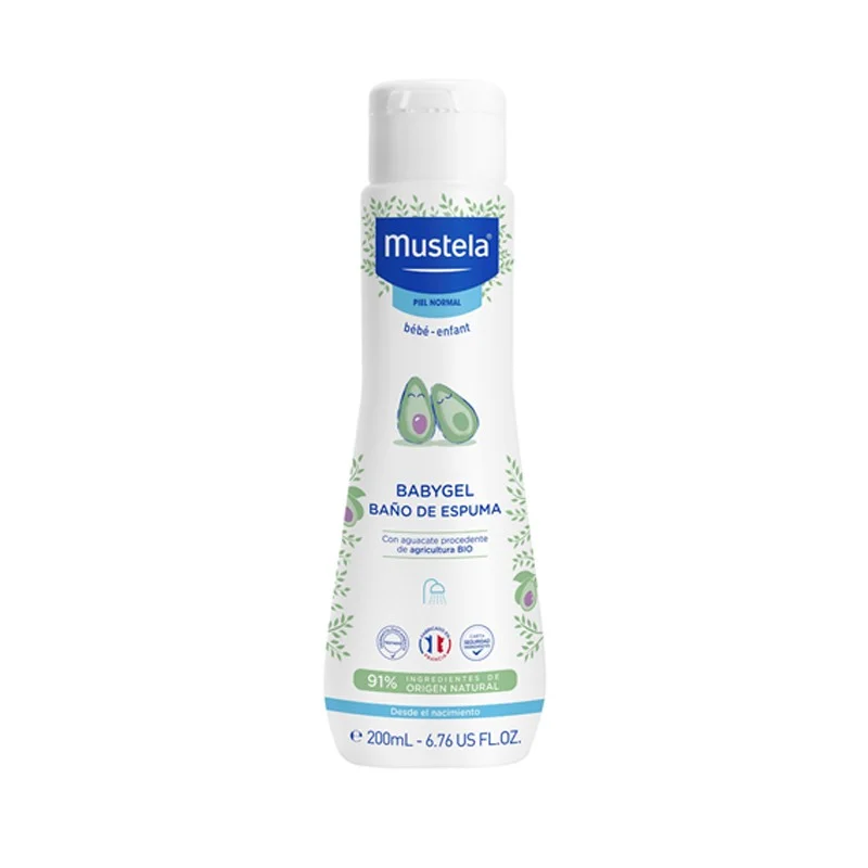 MUSTELA Babygel Schaumbad 200ml