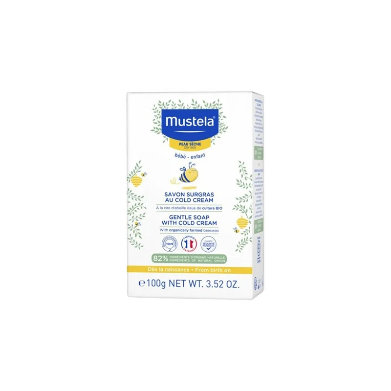 MUSTELA Überfettende Seife mit Cold Cream Nutriprotector 100 g