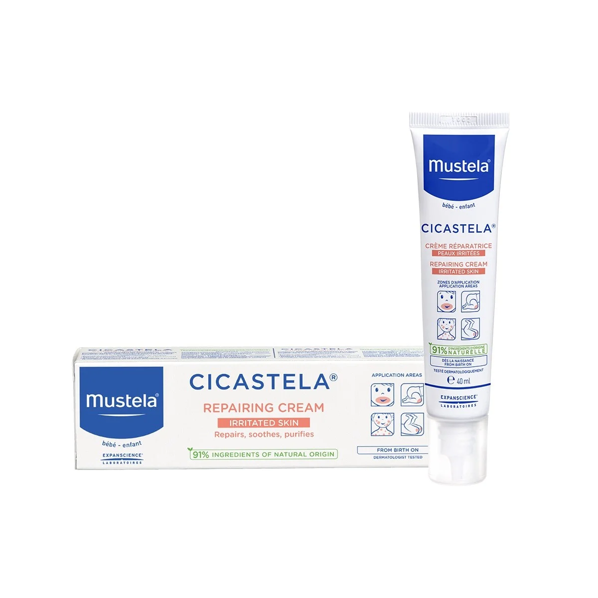 MUSTELA Cicastela Reparaturcreme 40ml