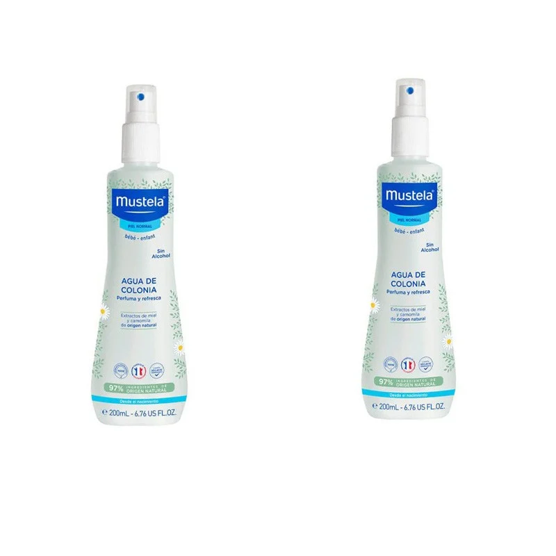MUSTELA PACK Alkoholfreies Kölnisch Wasser 2x200ml