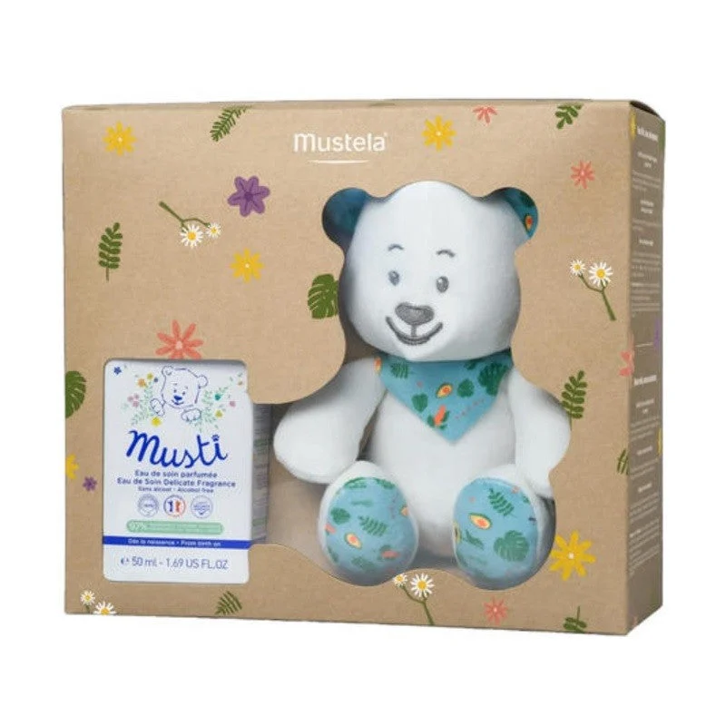 MUSTELA Pack Musti Eau de Cologne 50ml + GESCHENK Teddybär