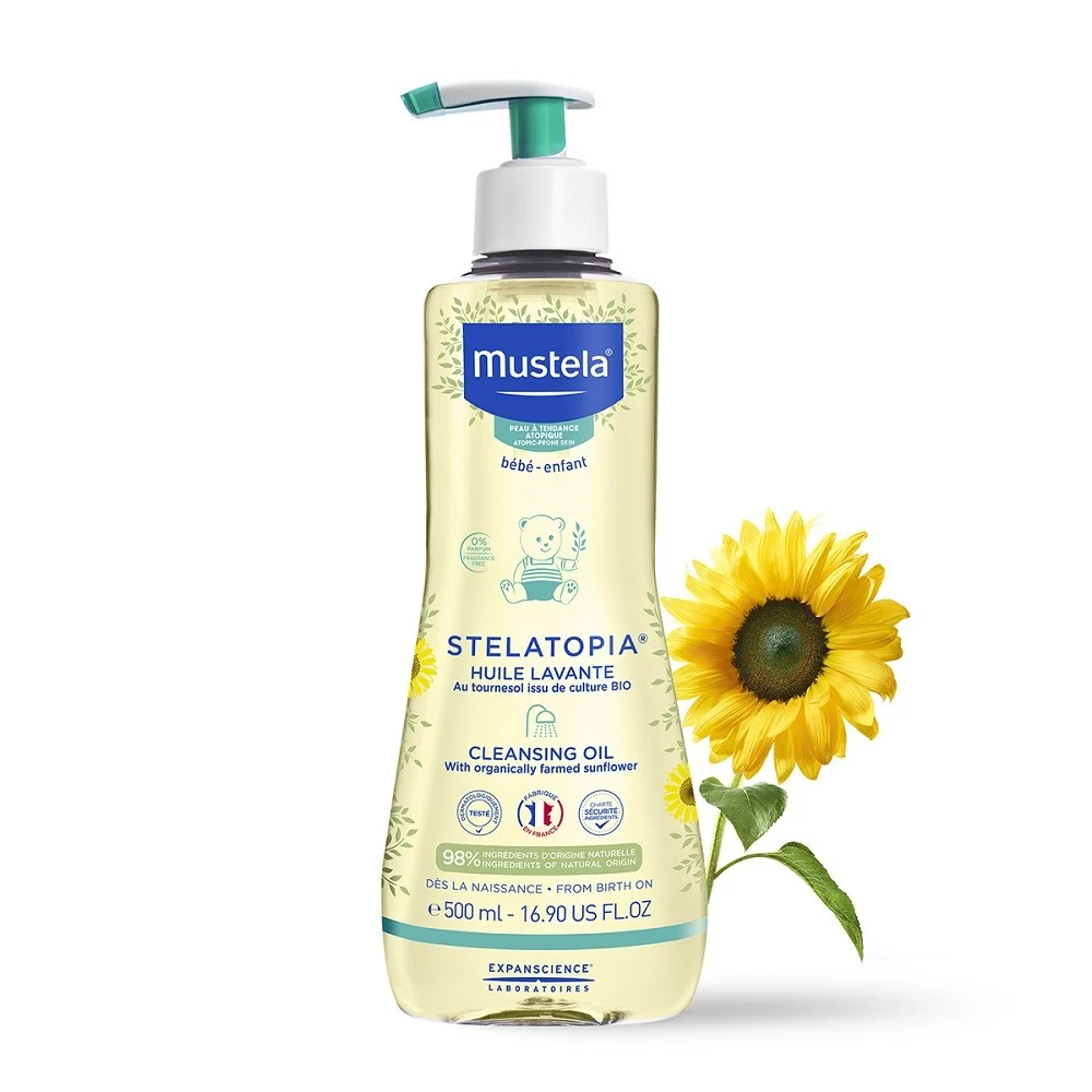 MUSTELA STELATOPIA Bade- und Duschöl 500ml
