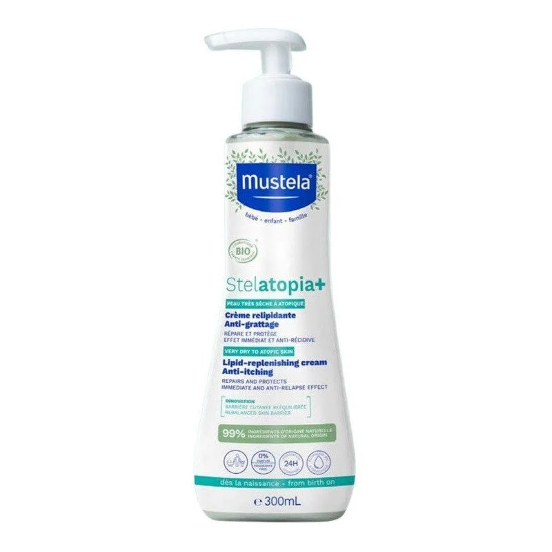 MUSTELA Stelatopia+ BIO Rückfettende Creme 300ml