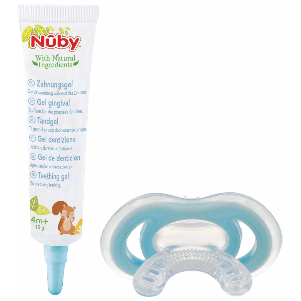 NûbyAll Natural Zahnungsgel mit Beissnuggi