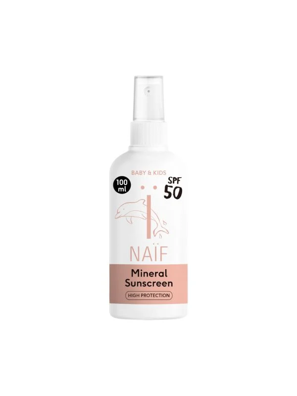 Naïf Sonnenschutzspray Für Baby & Kind - SPF 50 - 100 ml