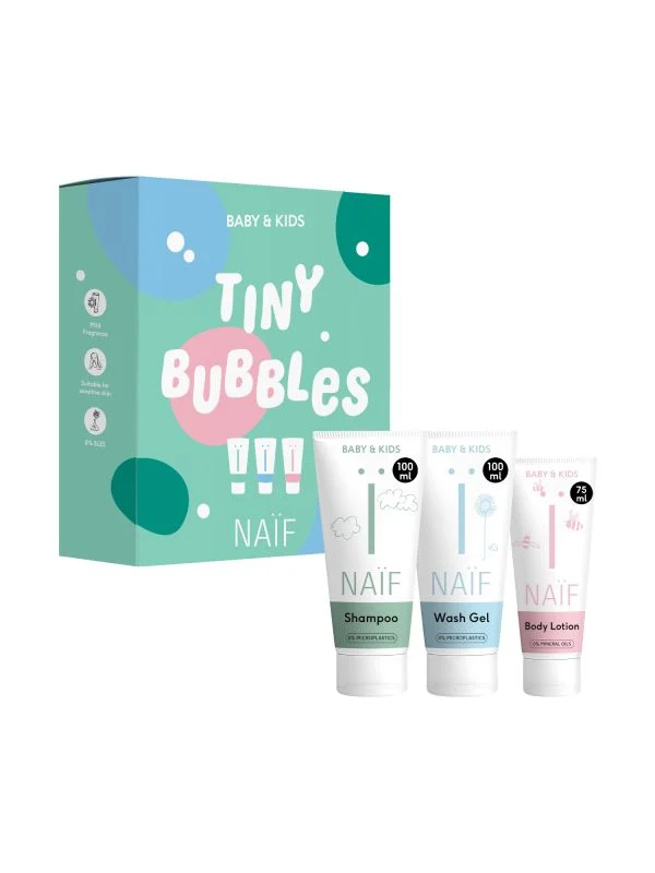 Naïf Tiny Bubbles Essentials Set