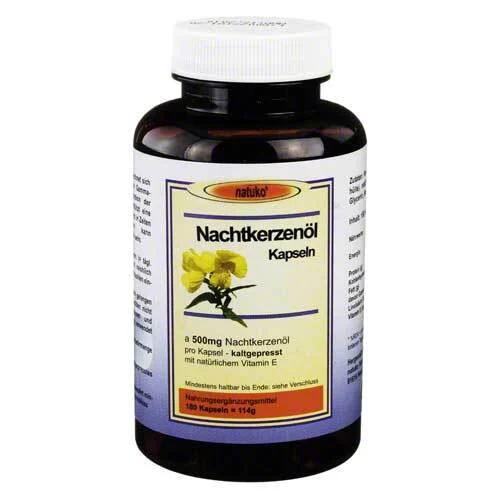 Nachtkerzenöl Kapseln 500 mg 180 St., 180 St