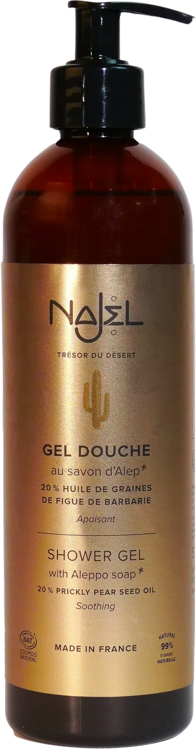 Najel Aleppo-Seife Duschgel Kaktusfeige, 500 ml