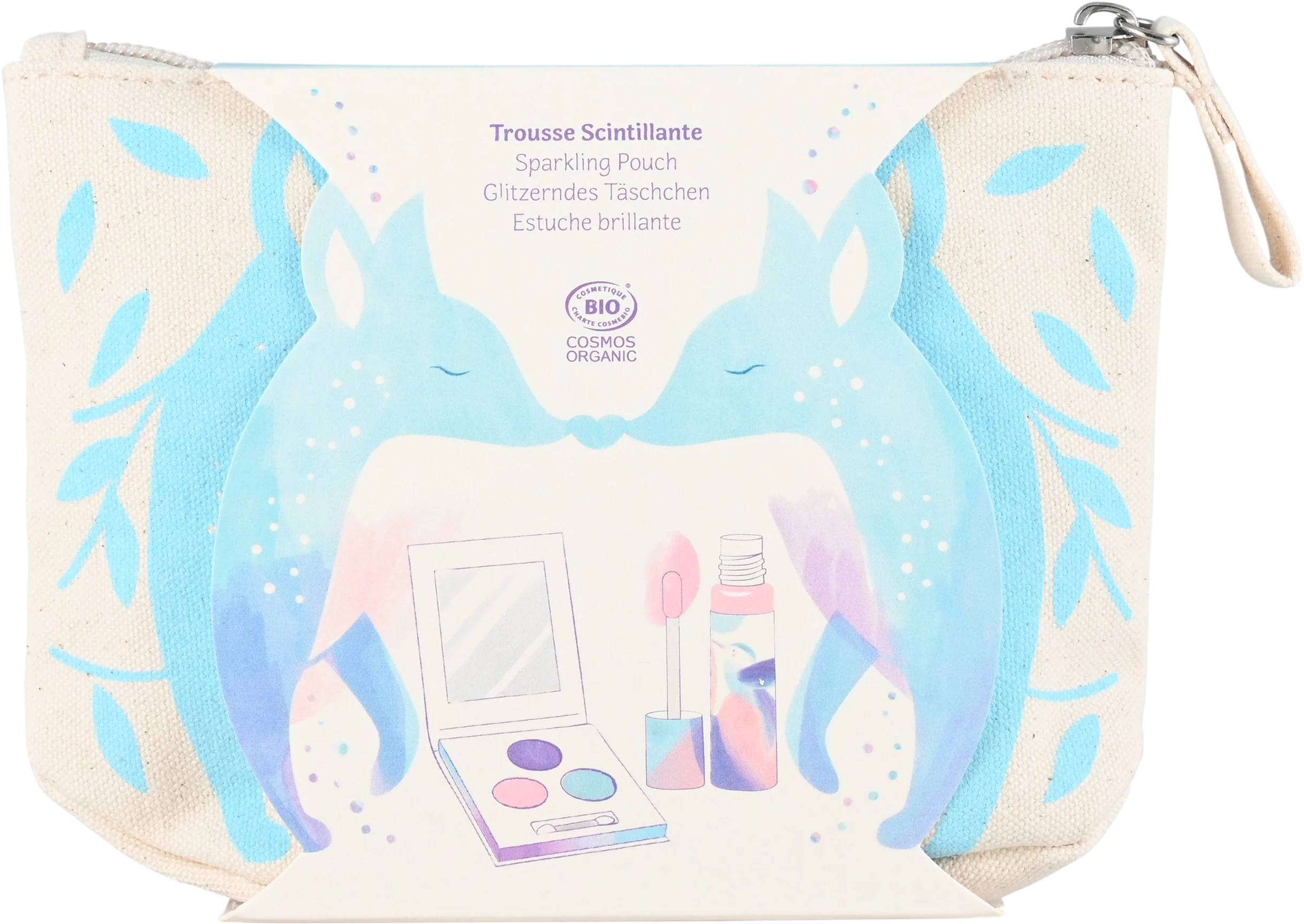 namaki Blue Sparkling Pouch