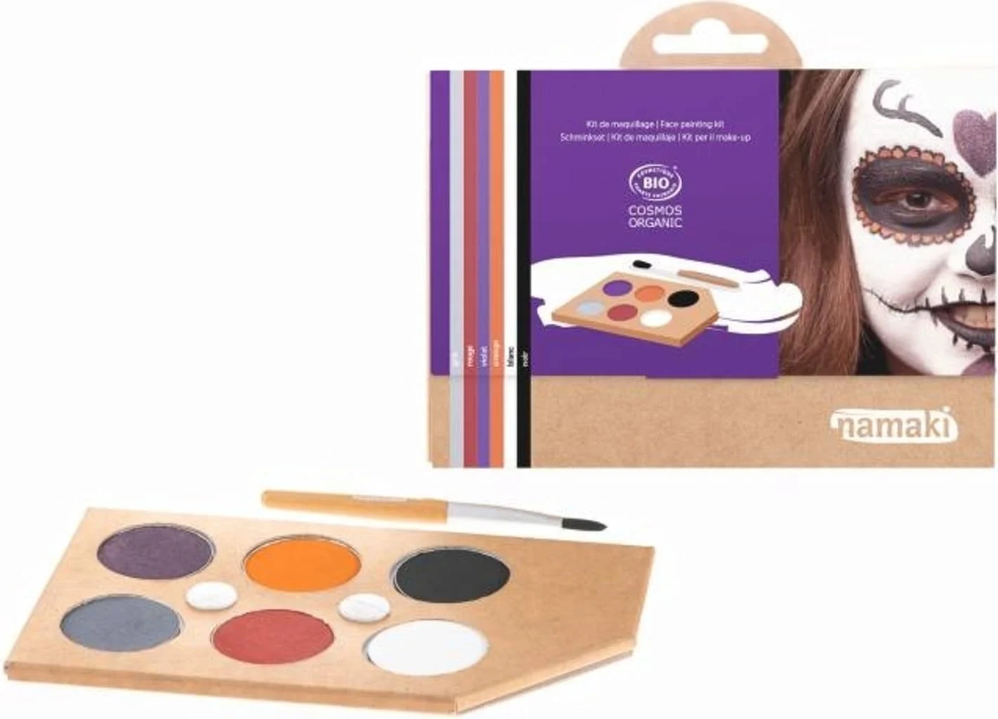 namaki Horror Show Face Painting Kit