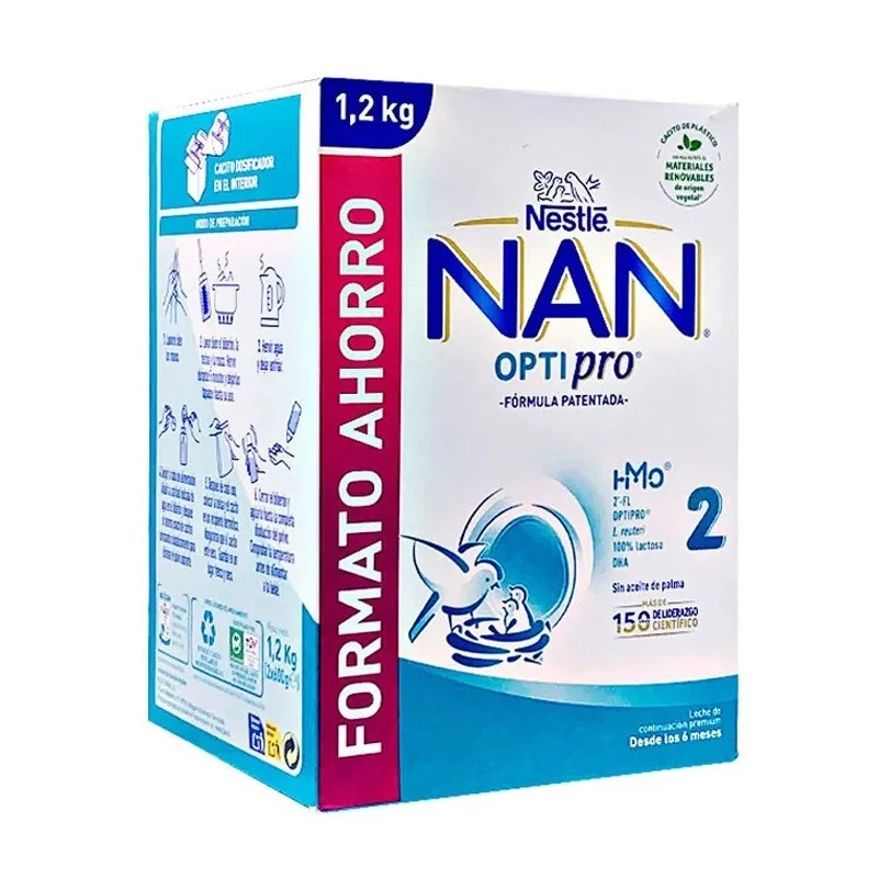 NAN OPTIPRO 2 Folgemilch 1200gr SPARFORMAT
