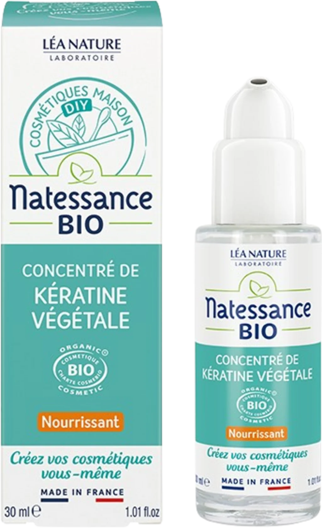 Natessance DIY Keratin Konzentrat, 30 ml