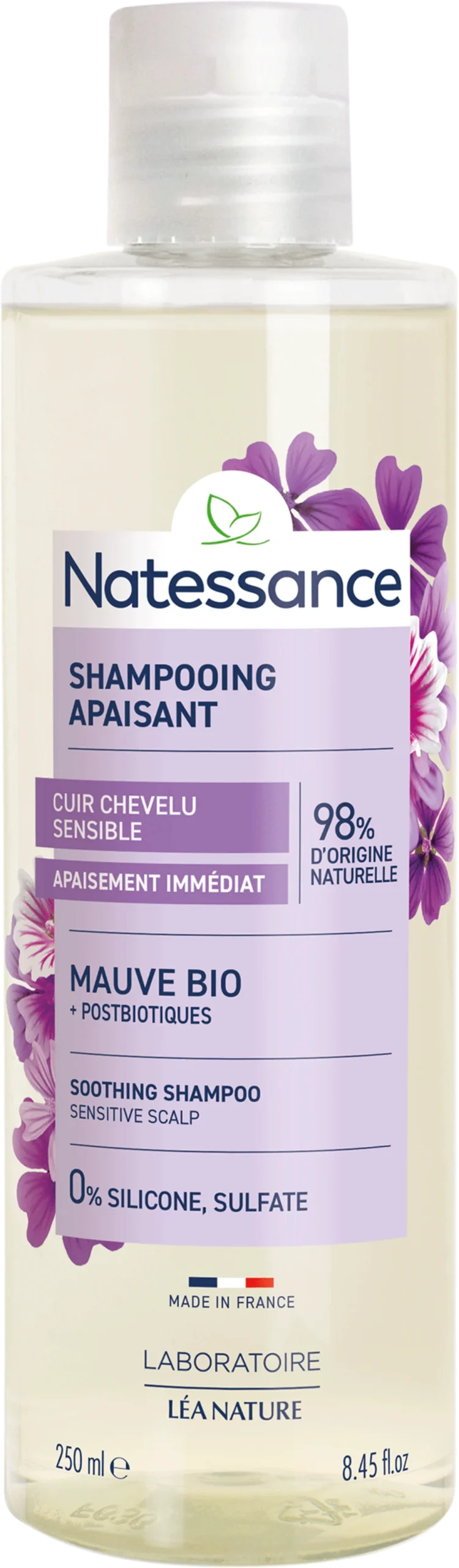 Natessance Sensitiv Shampoo, 250 ml