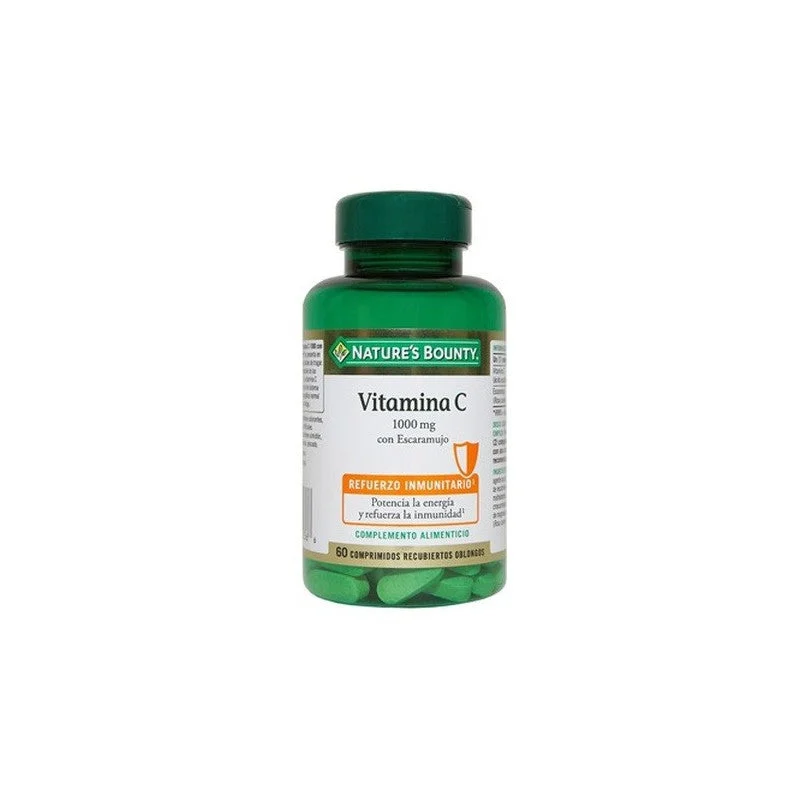 NATURE'S BOUNTY Vitamin C 1000 mg mit Hagebutten 60 Tabletten