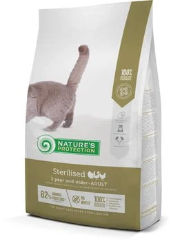 Natures Protection Detox Katze Sterilisiert Junior Vögel und Krill 400g