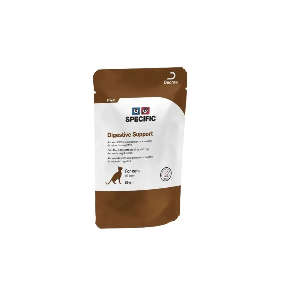 Natures Protection FIW-P Digestive Support Alimento Húmedo für Katzen 12 x 85g