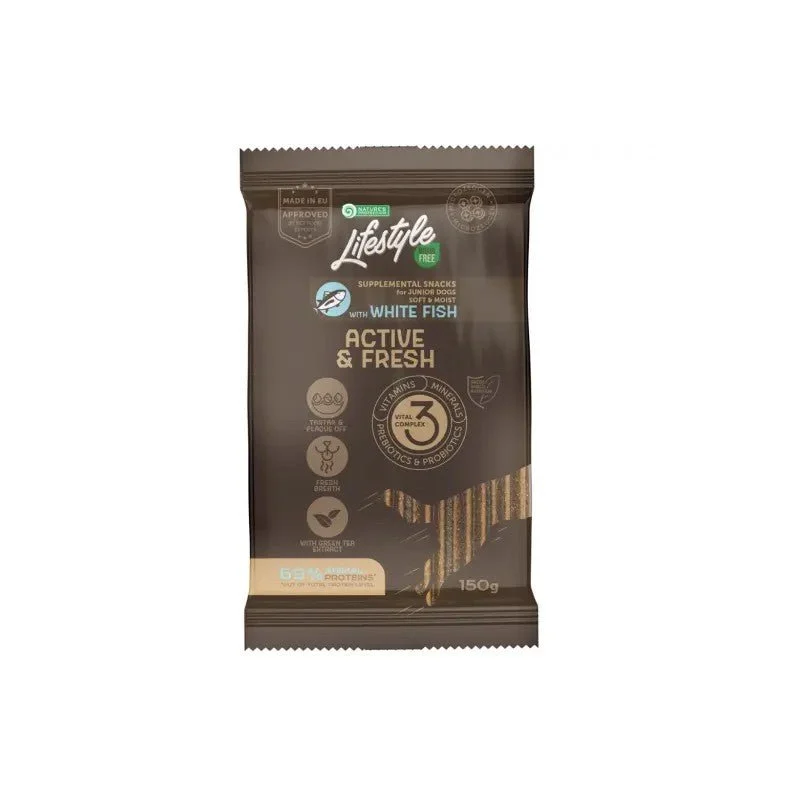 Natures Protection Hundesnack Lifestyle GF Active & Fresh 150g