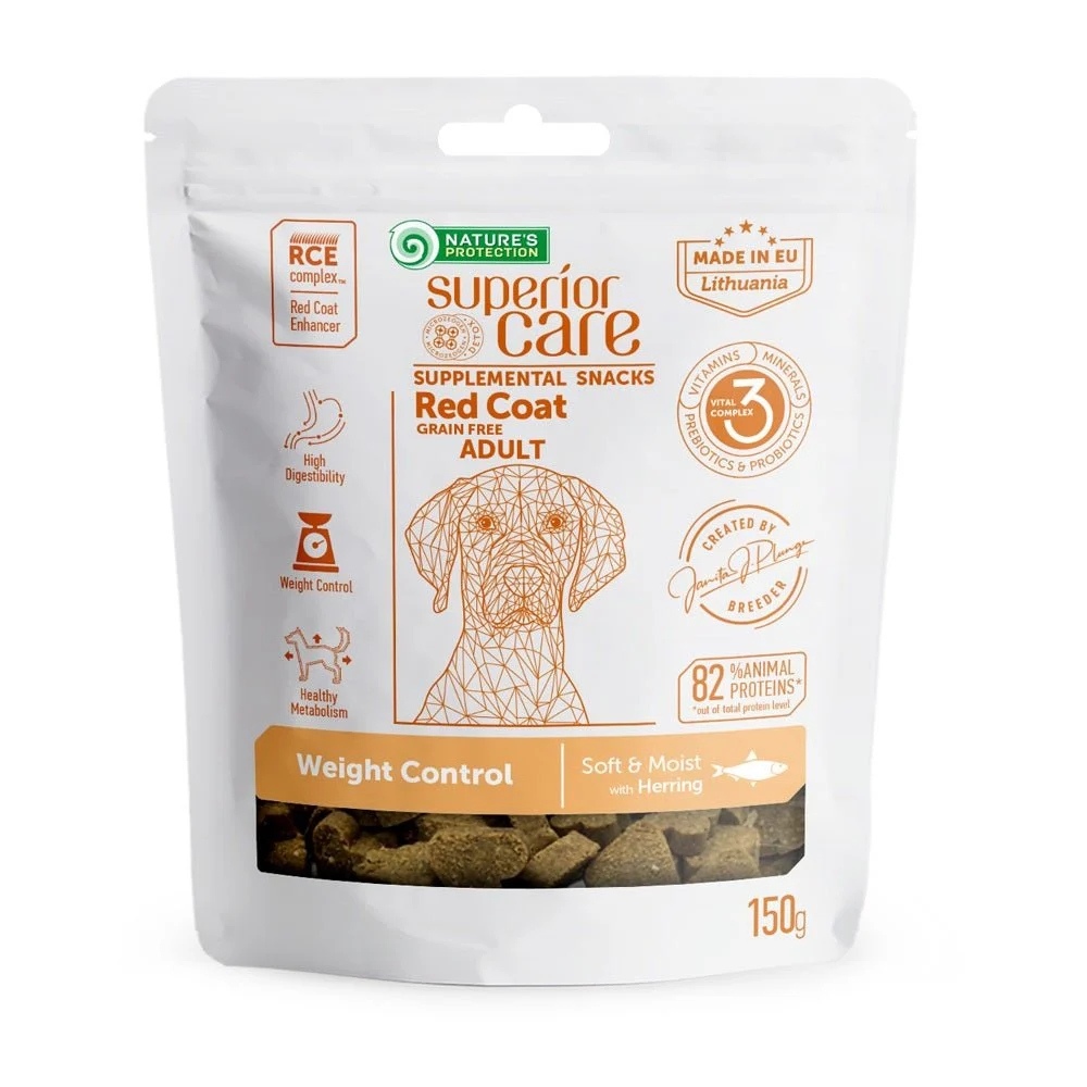 Natures Protection Superior Care Red Coat Golosinas für Hund Erwachsene 150g