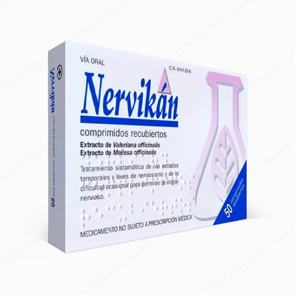 Nervikán 50 überzogene Tabletten