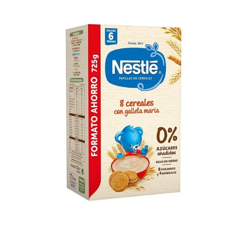 NESTLÉ Porridge 8 Cerealien mit Maria Cookies +6 Monate 725 g