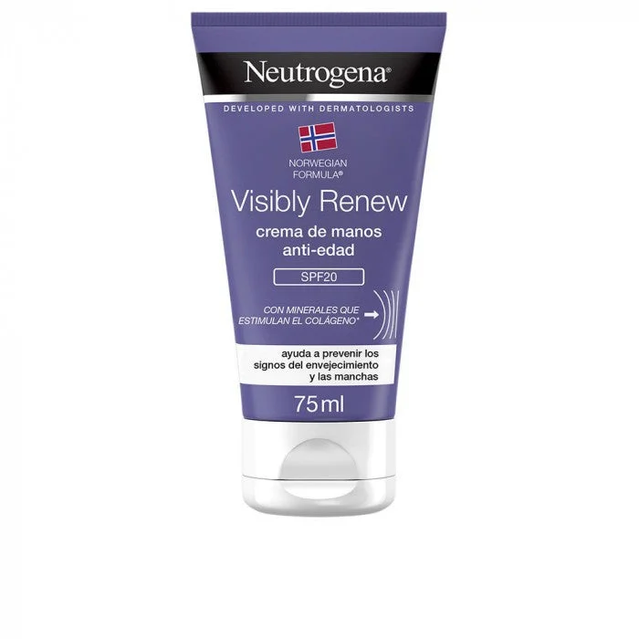 Neutrogena Crema de Manos Visibly Renew Elasticidad Intensa SPF20 Tubo 75 ml