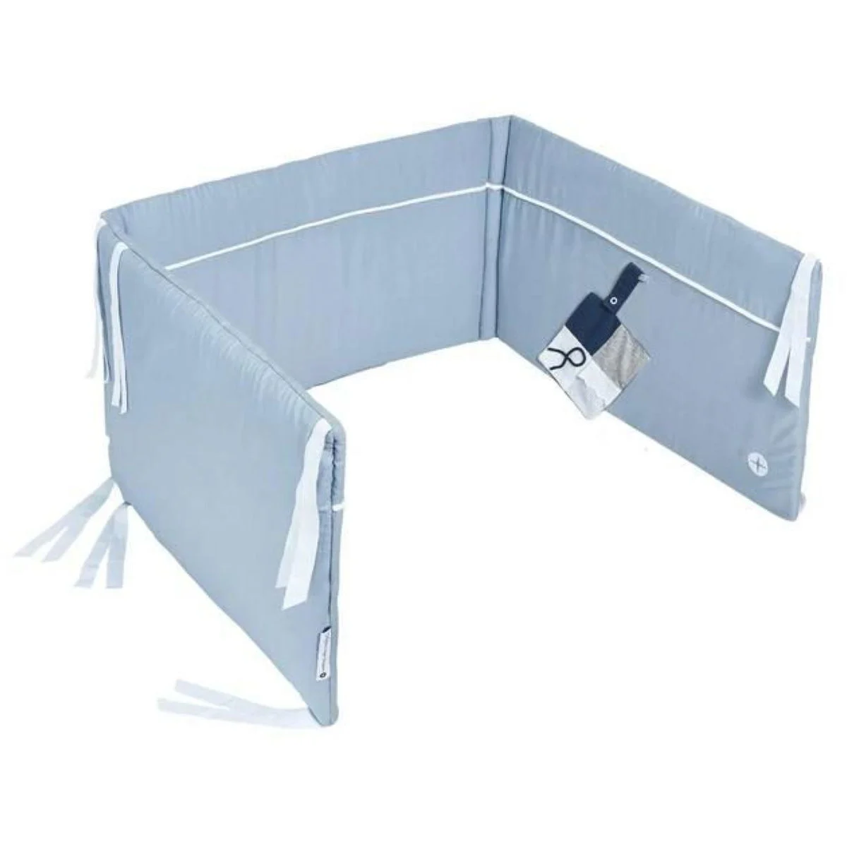 Nordic coast companyBaby Bettnestchen blau grau