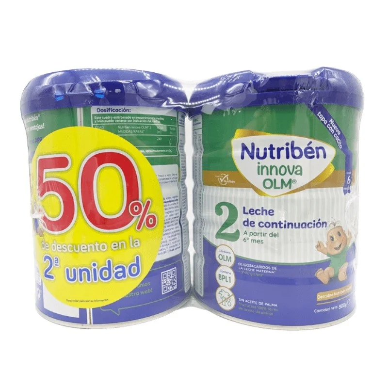 NUTRIBEN Innova 2 OLM DUPLO Folgemilch 2x800gr
