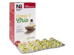 Nutritional System Ns Omega3 Chia Cápsulas 60 uds