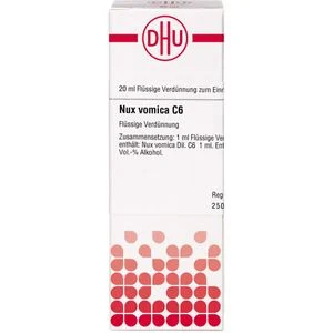 NUX VOMICA C 6 Dilution 20 ml