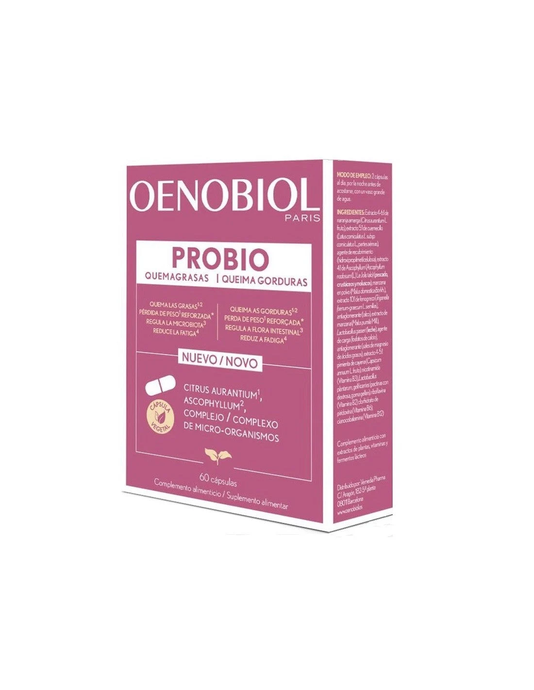 OENOBIOL Probio Fatburner 60 Kapseln