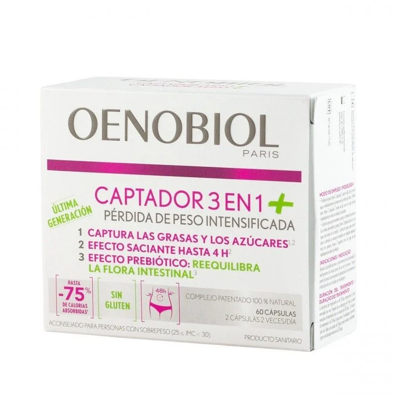 OENOBIOL Sensor 3 in 1+ Intensivierte Gewichtsabnahme 60 Kapseln