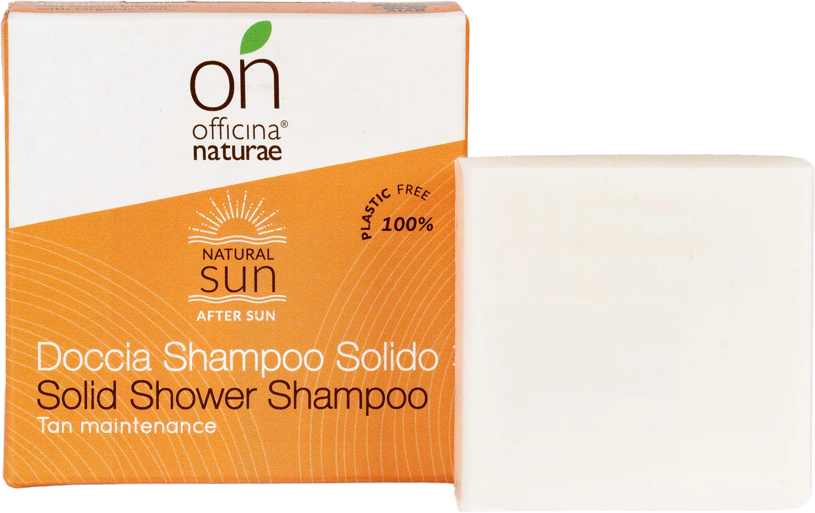 Officina Naturae onSUN Solid 2in1 After Sun Shower & Shampoo, 50 g