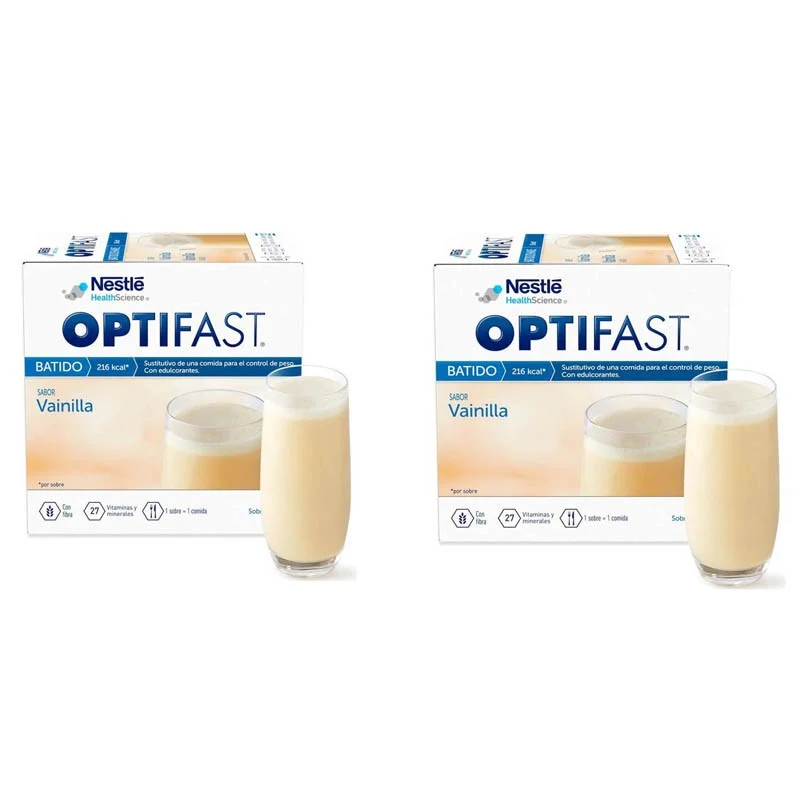 OPTIFAST DUPLO Vanille-Smoothie 2x12 Nestlé-Umschläge