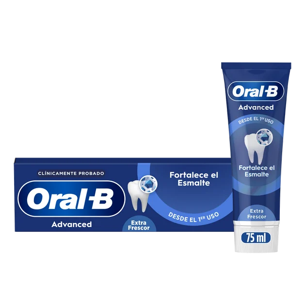 Oral-B Advanced Fortalece Esmalte Pasta Dentífrica 75ml