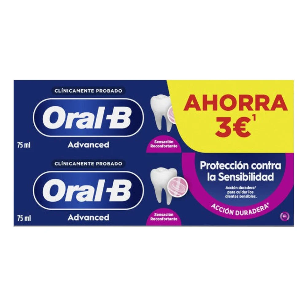 Oral-B Advanced Protección Contra la Sensibilidad Duplo 2 x75 ml