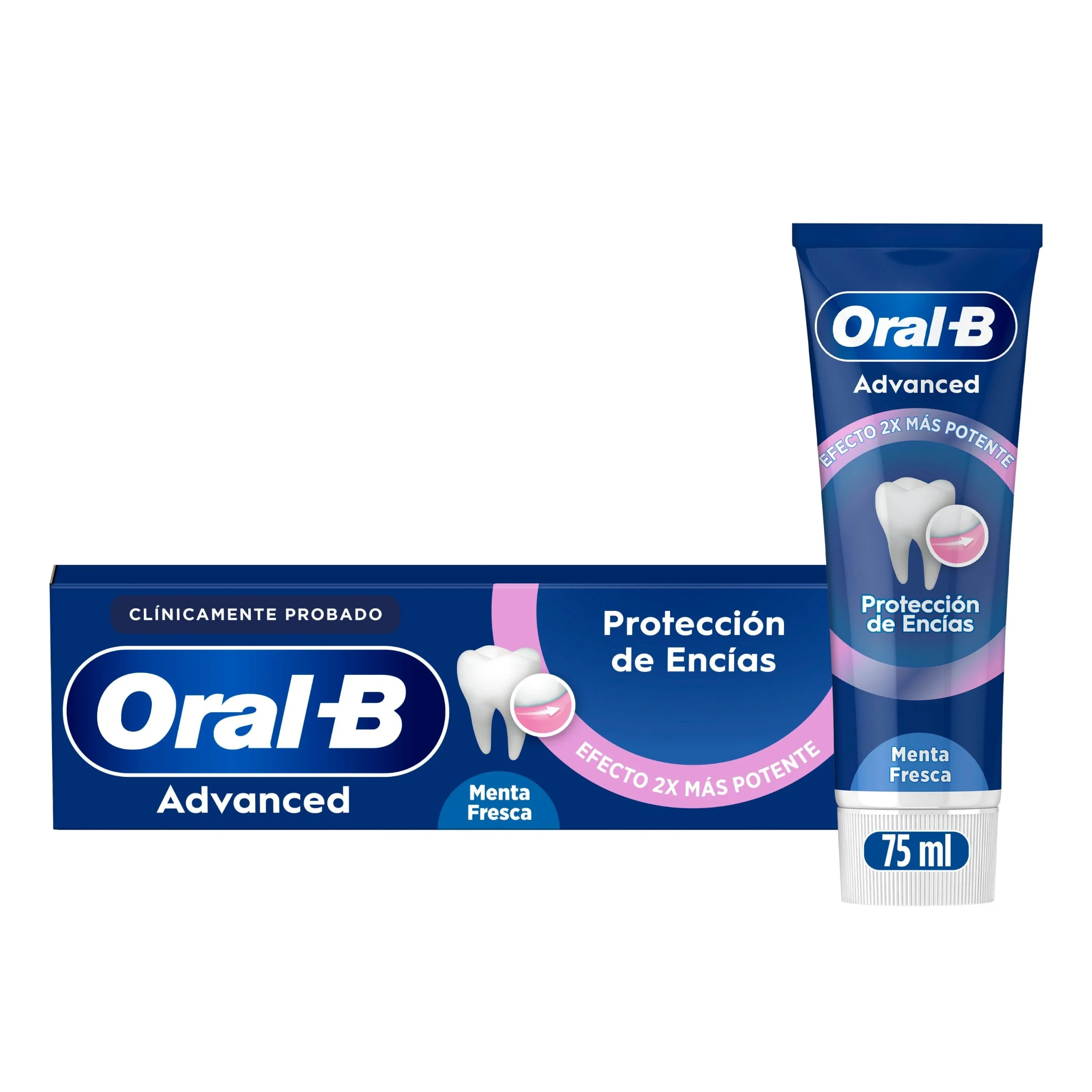 Oral-B Advanced Schutz für Zahnfleisch antibakterielle Zahnpasta 75ml