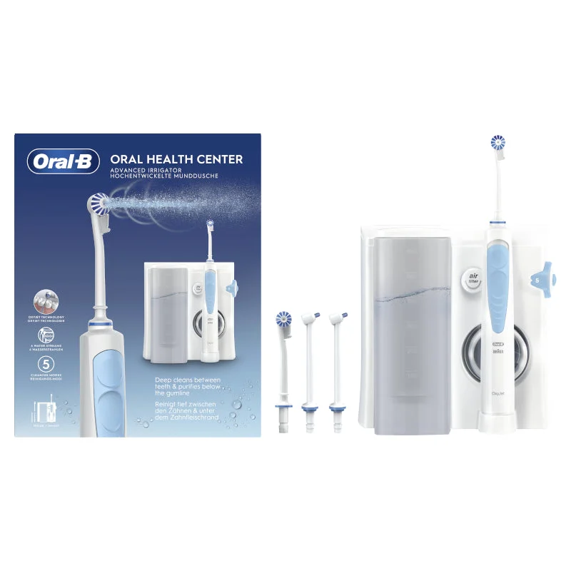 Oral-B Fortgeschrittenes Gesundheitszentrum mit Irrigator
