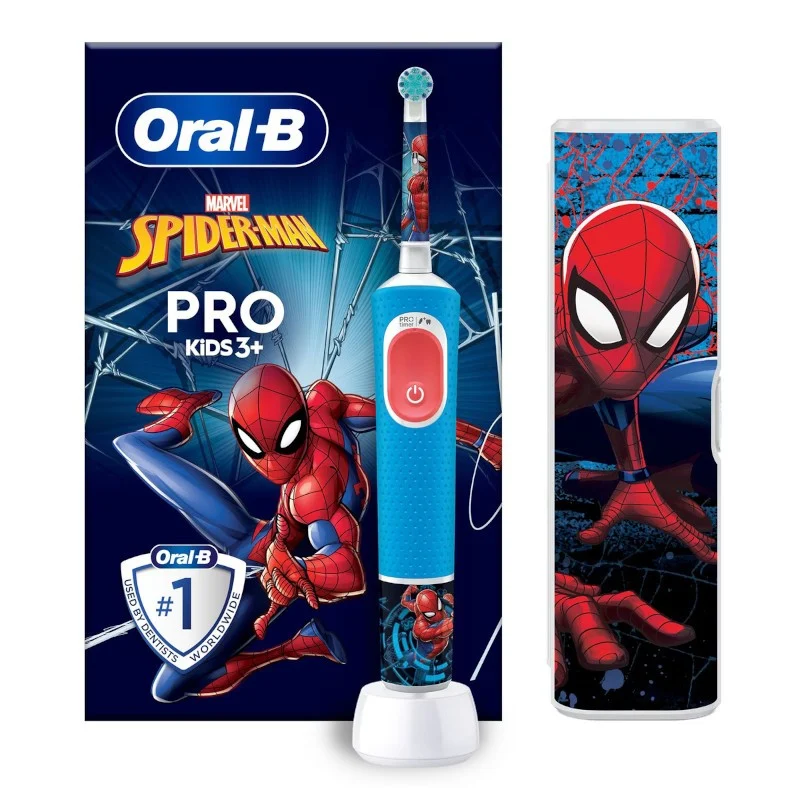 Oral-B Wiederaufladbare Zahnbürste Vitality Kids Box Spiderman