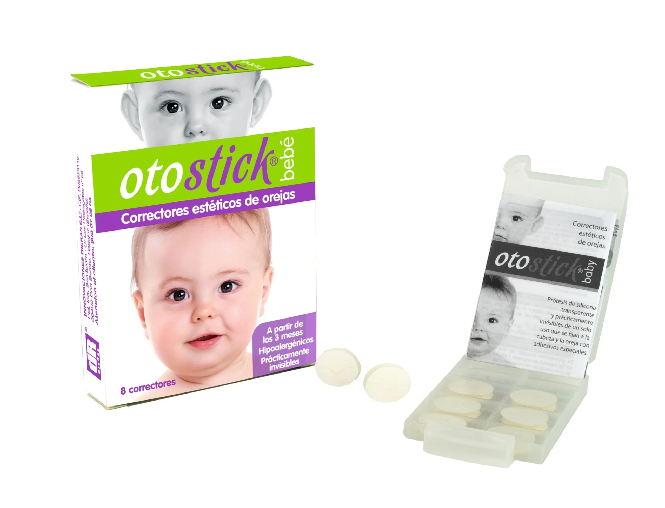 OTOSTICK Baby-Ohrkorrektor 8 Einheiten