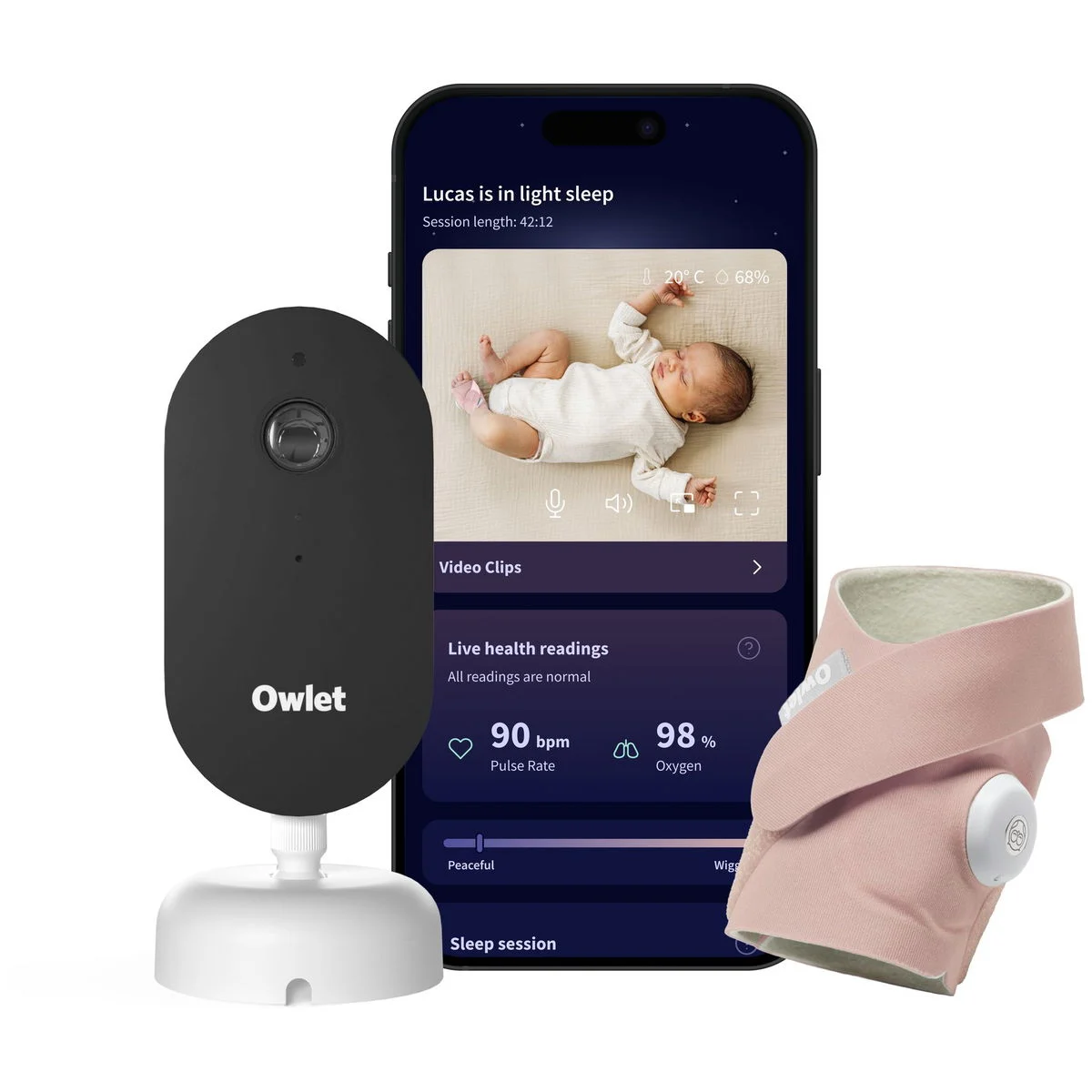 OwletDream Duo 3 dusty rose