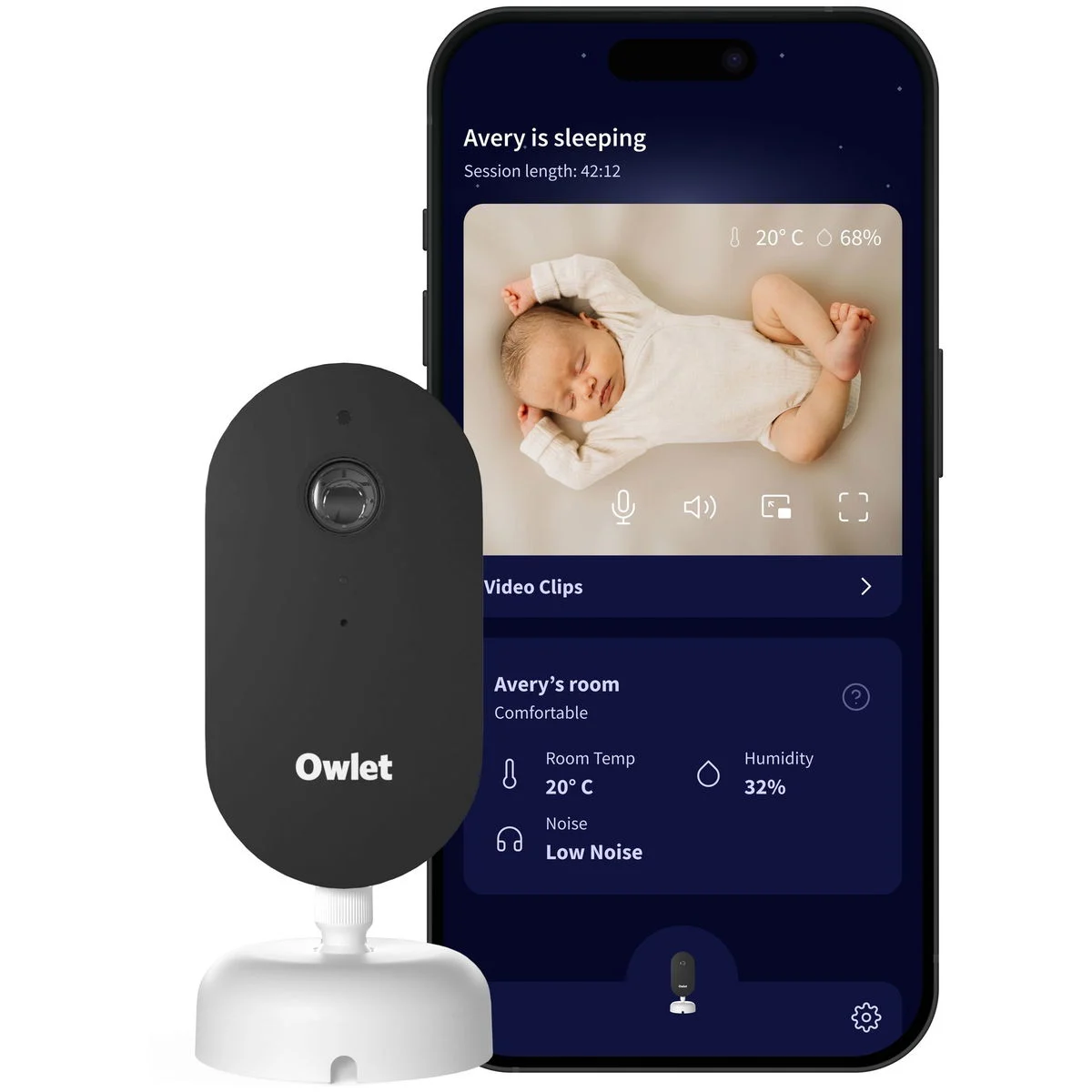 OwletDream Sight Cam weiss