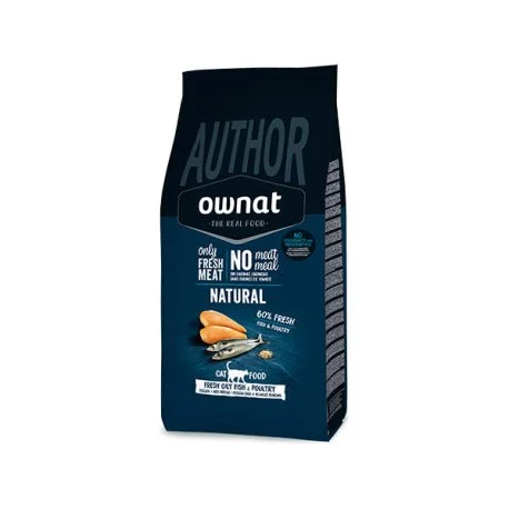 Ownat Author Fresh Pescado y Pollo Trockenfutter für Katzen 3Kg