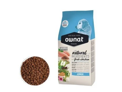 Ownat Author Junior Trockenfutter Frisches Huhn 2kg