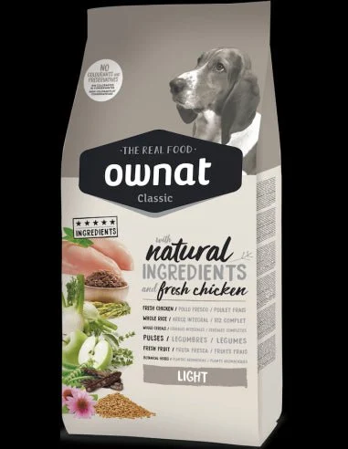 Ownat Classic Canine Adult Light Hundefutter 4Kg
