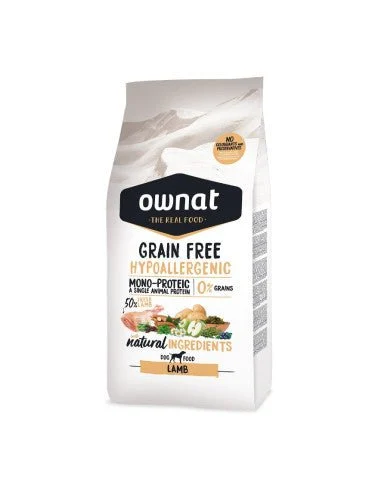 Ownat Grain Free Canine Hypo Lamm Trockenfutter 3Kg