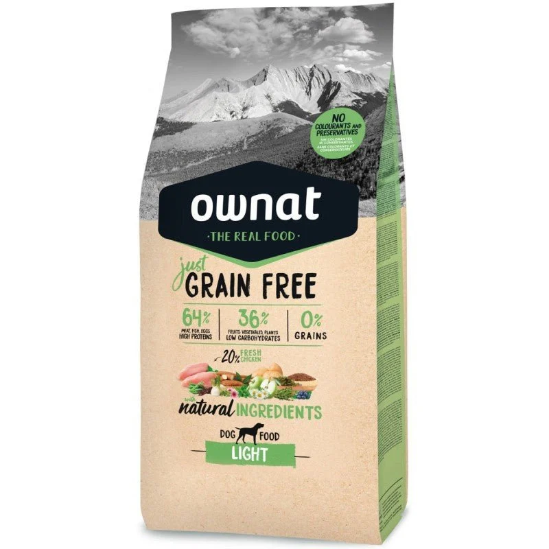 Ownat Just Grain Free Canine Light Hundefutter 14kg