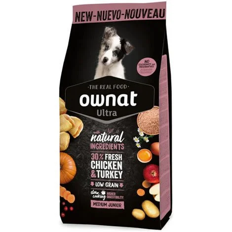 Ownat Ultra Medium Junior Trockenfutter 12kg
