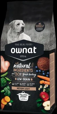 Ownat Ultra Medium Light Hundefutter 12Kg
