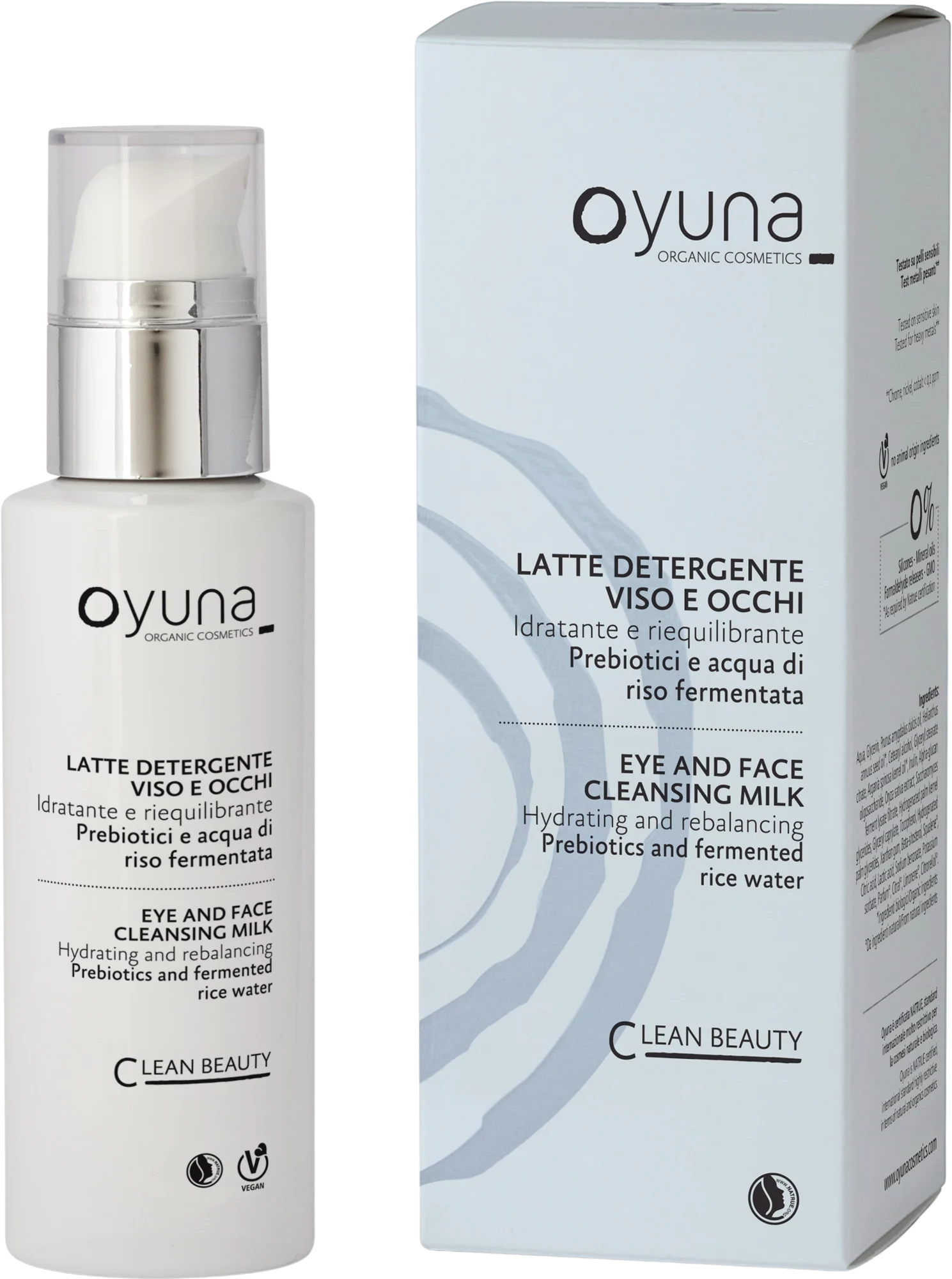 Oyuna Clean Beauty Reinigungsmilch, 150 ml