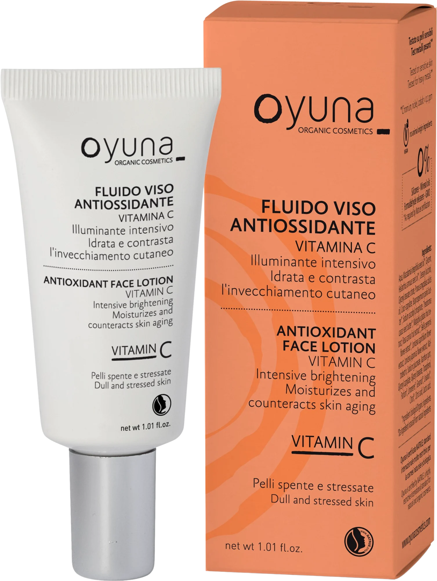 Oyuna Vitamin C Antioxidatives Gesichtsfluid, 30 ml